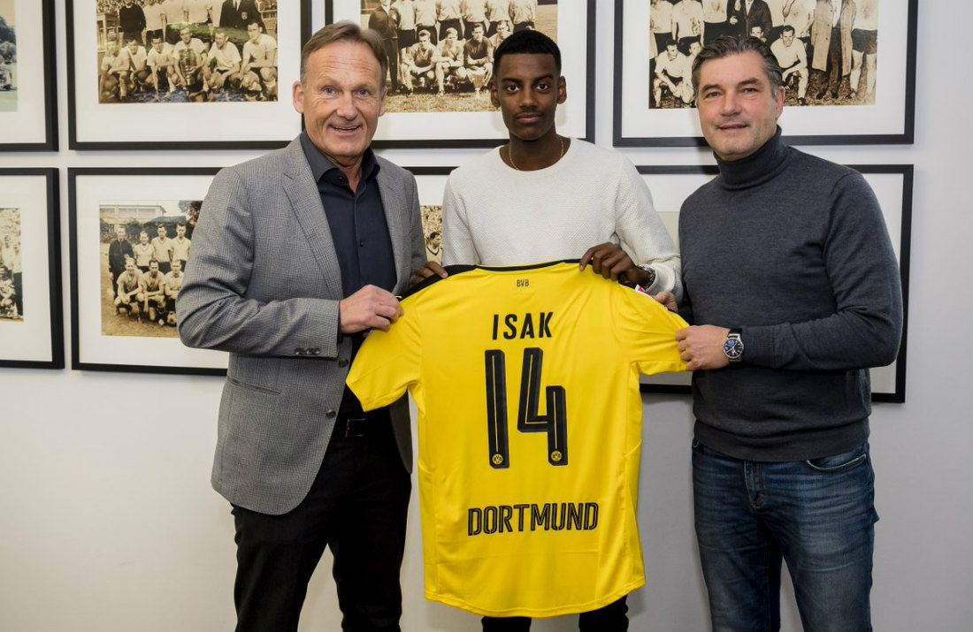 Alexander Isak Borussia Dortmund